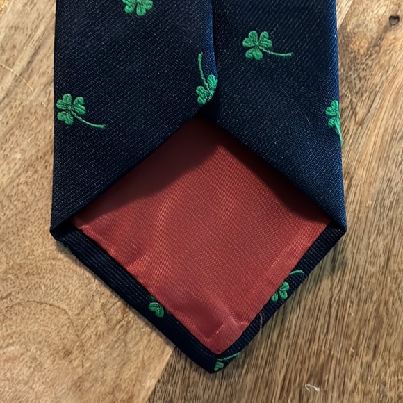 Vintage 60s RALPH MARLIN Shamrock Irish St Patrick's Day Tie Milwaukee USA NEW - Picture 5 of 12